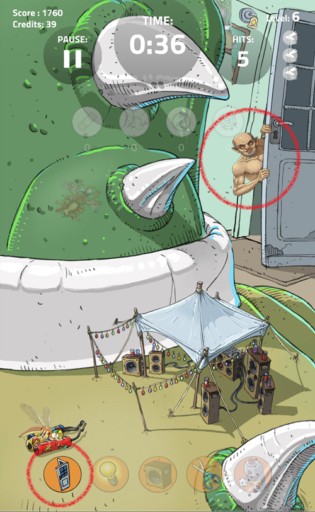 smackm dino feast stage grelf looking after