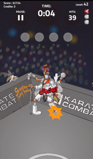 smackm karate stage damage